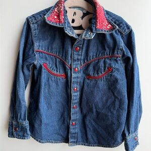 Denim Cowgirl kids Shirt